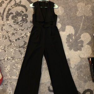 Black Full Length Jumpsuit